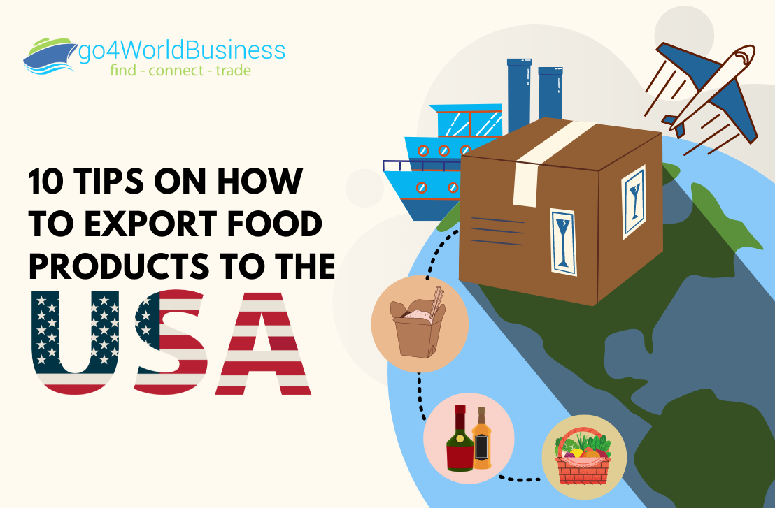 10 tips on how to export food products to the USA